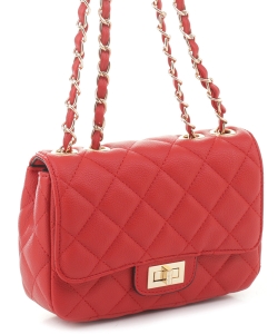 Quilted Classic Mini Shoulder Bag HL19462 RED